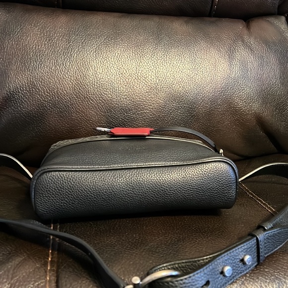 Salvatore Ferragamo unisex Gancini print logo monogram sling belt bag NEW - Picture 10 of 12